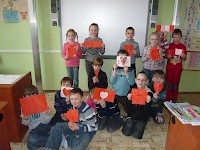Třeťáci slavili svátek svatého Valentýna