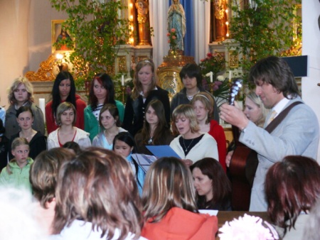 Jarní koncert pěveckého sboru Ostrováček ve Zvoli