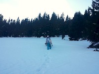 Jízda volným terénem aneb Naši snowborďáci jezdí freeride