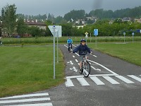 Zkouška cyklisty