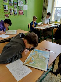 Zeměpisná olympiáda - školní kolo