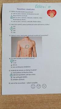 Beseda o první pomoci a resuscitaci