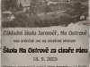 Ohlédnutí za první výstavou k výročí naší školy: ZŠ Na Ostrově za císaře pána