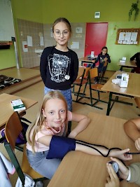 Měříme tlak krve a tep