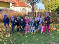 Podzimní mandaly z listí