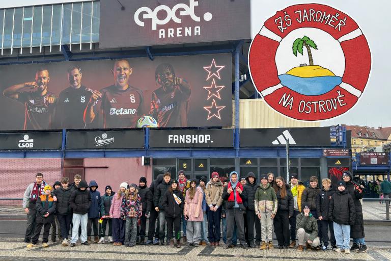 Sparta Praha proti Rapidu Vídeň – u toho jsme nemohli chybět