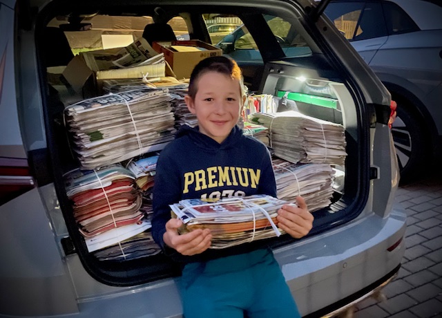 Jarní sběr starého papíru je opět tady - začínáme již v pondělí 13.4.!