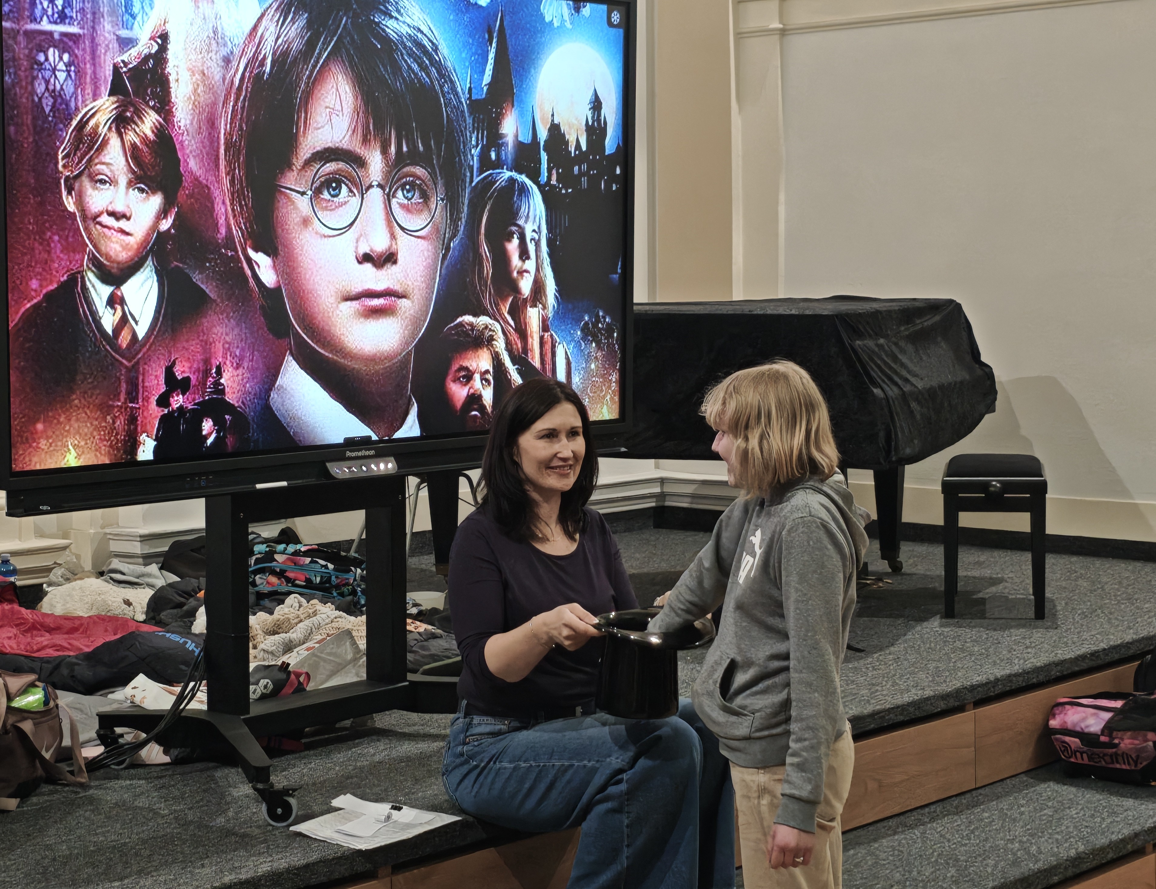 Kouzelná noc ve škole