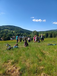 Kterak 1. A, 1. B a 4. C spolu na škole v přírodě byla